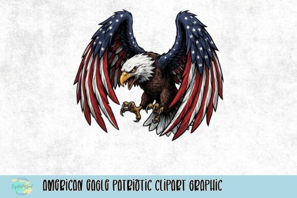 American Eagle Patriotic Clipart: A Designer's Guide