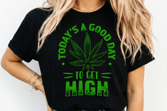 Funny Cannabis Stoner Graphic T-Shirt: A Design Asset for Authentic Brands