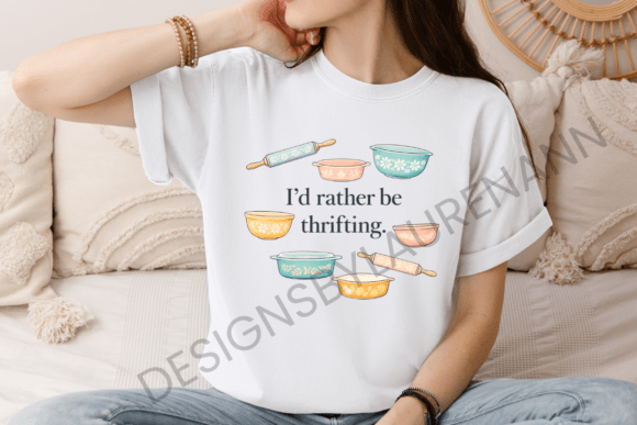 I'd Rather Be Thrifting Graphic: Your Next Creative Asset