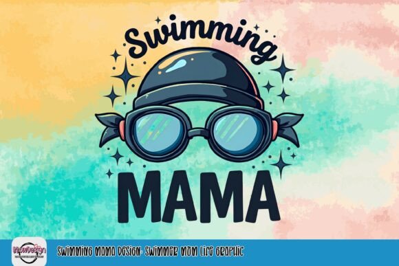 Swimming Mama Design: A Graphic for the Modern Mom